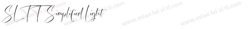 SL-TT-Simplified Light字体转换